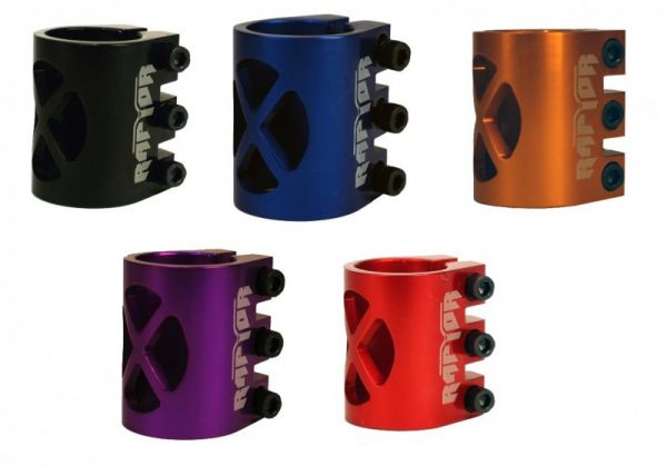 Φωτογραφία προϊόντος: RAPTOR Triple Clamp OS Purple