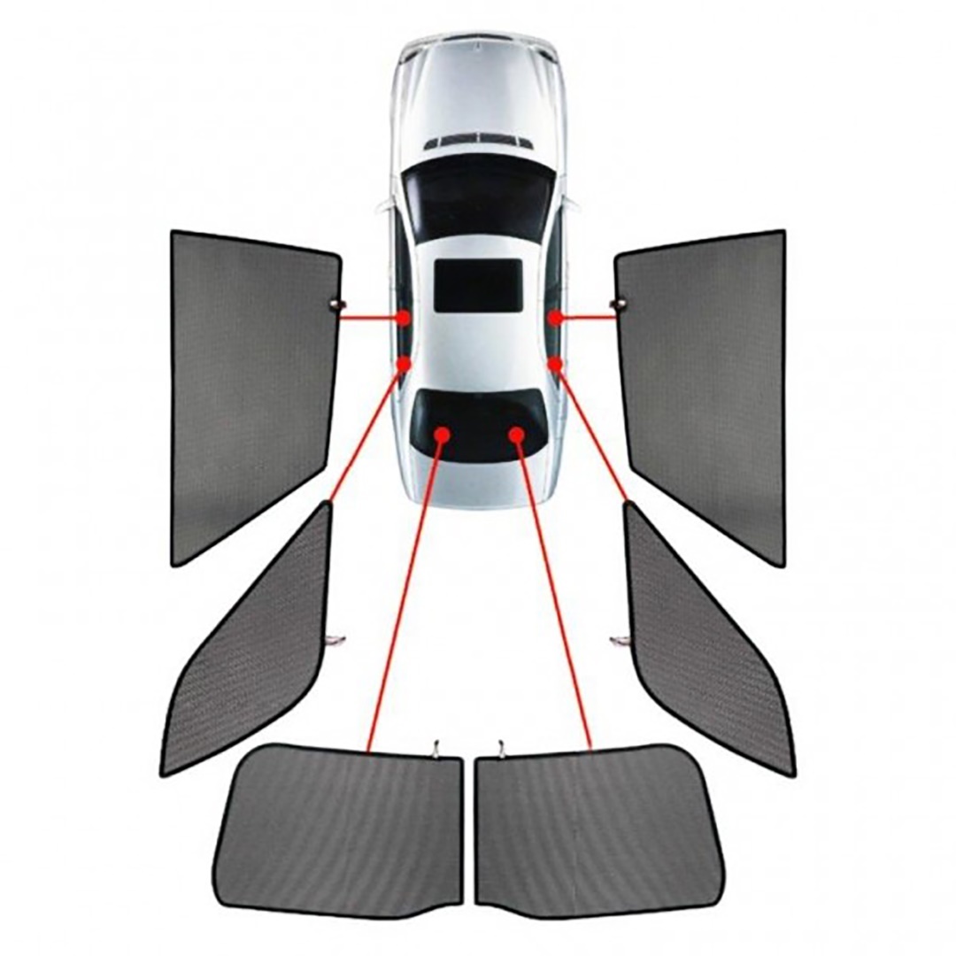 Φωτογραφία προϊόντος: CarShades Κουρτινάκια CAR SHADES για BMW X3 (G01) 5D 2018> – 8 Τεμ. (PVC)