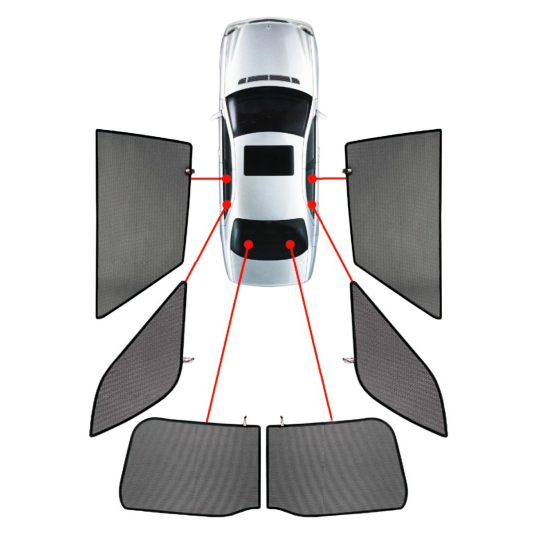 Φωτογραφία προϊόντος: CarShades Κουρτινάκια CAR SHADES για Mercedes E-Klas W213 4D 2016+ – 6 τεμ. (MB-E-4-C)