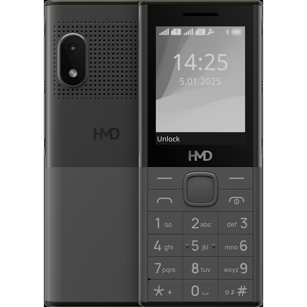 Φωτογραφία προϊόντος: HMD 150 (2025) 2G Dual Sim Dark Grey GR