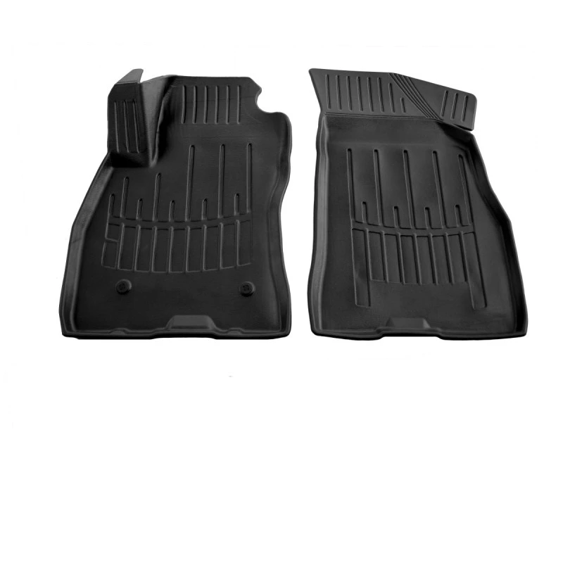 Φωτογραφία προϊόντος: Fiat Doblo (263) (2010-2022) / Opel Combo D (2011-2018) 5 Door λαστιχένια μαύρα πατάκια σκαφάκια RACE AXION - 2τμχ