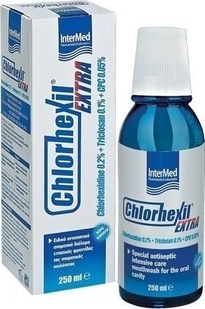 Φωτογραφία προϊόντος: INTERMED CHLORHEXIL EXTRA MOUTHWASH 250ML