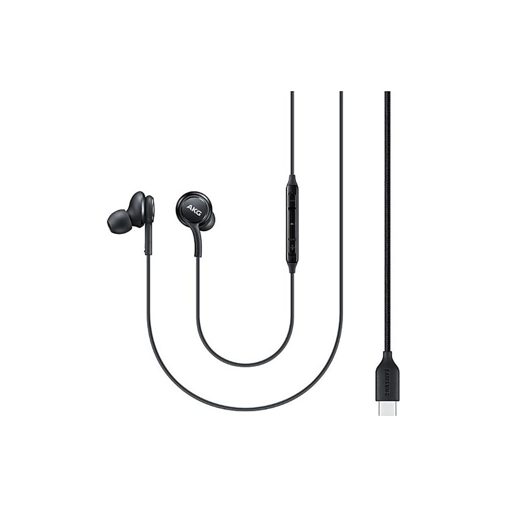 Φωτογραφία προϊόντος: Samsung EO-IC100 In-ear Handsfree με Βύσμα USB-C Μαύρο (EO-IC100BBEGEU)