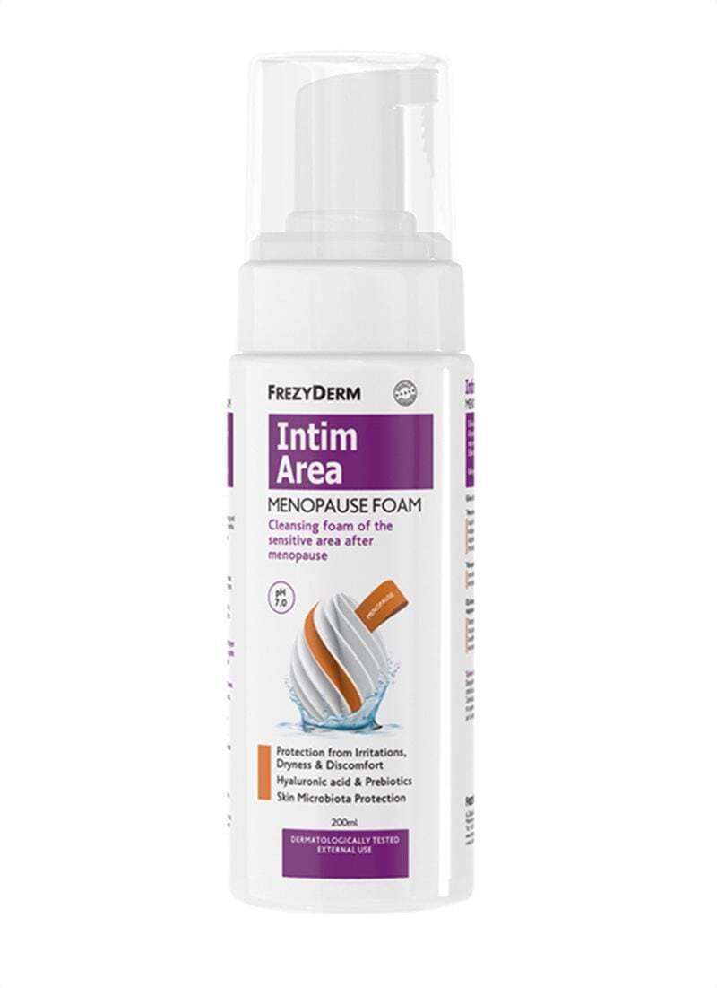 Φωτογραφία προϊόντος: FREZYDERM Intim Area Menopause Foam-Αφρός Καθαρισμού Για Ευαίσθητη Περιοχή