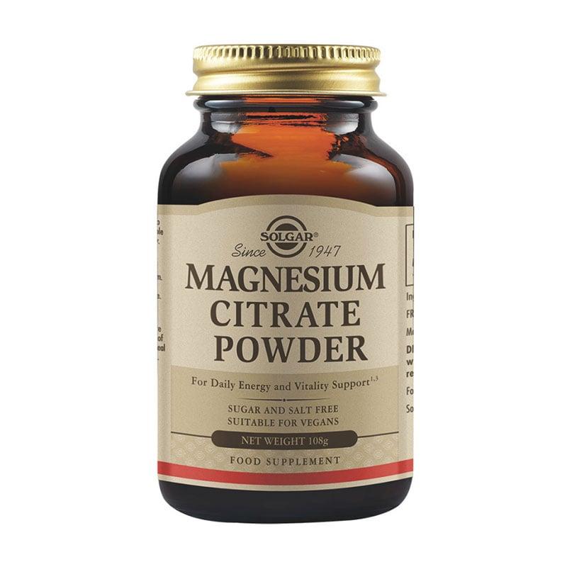 Φωτογραφία προϊόντος: Solgar Magnesium Citrate Poweder Σε Σκόνη, 108g