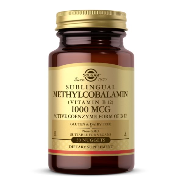 Φωτογραφία προϊόντος: Solgar Methylcobalamin Vitamin B12 30 υπογλώσσια δισκία
