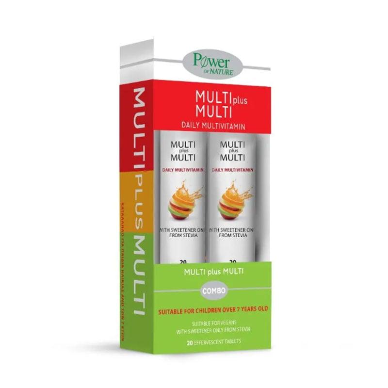 Φωτογραφία προϊόντος: POWER HEALTH Promo Multi Plus Multi Daily Multivitamin, 2x20eff.tabs, 1σετ