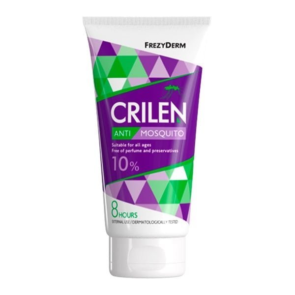 Φωτογραφία προϊόντος: FREZYDERM ΑΝΤΙΚΟΥΝΟΥΠΙΚΑ FREZYDERM Crilen Anti-Mosquito Ενυδατικό Εντομοαπωθητικό Γαλάκτωμα Κατά των Κουνουπιών με 10% IR3535, 150ml