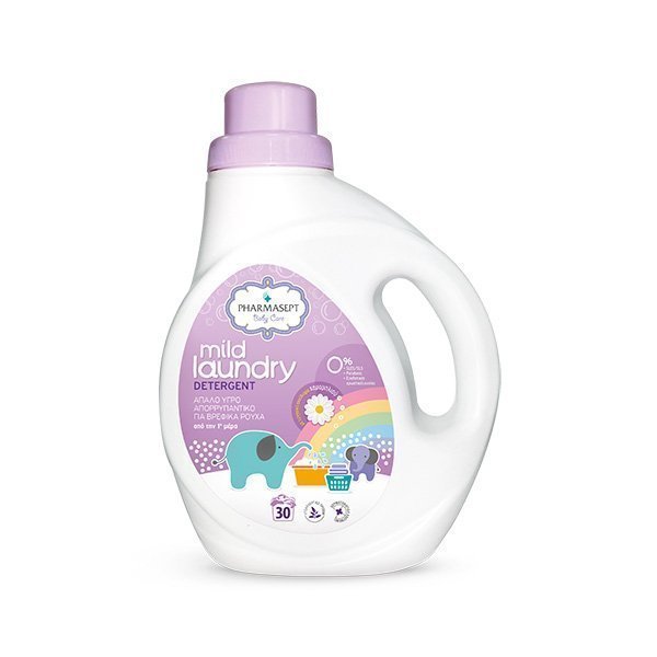 Φωτογραφία προϊόντος: Pharmasept Baby Care Mild Laundry Detergent Απορρυπαντικό για τα Βρεφικά Ρούχα, 1lt