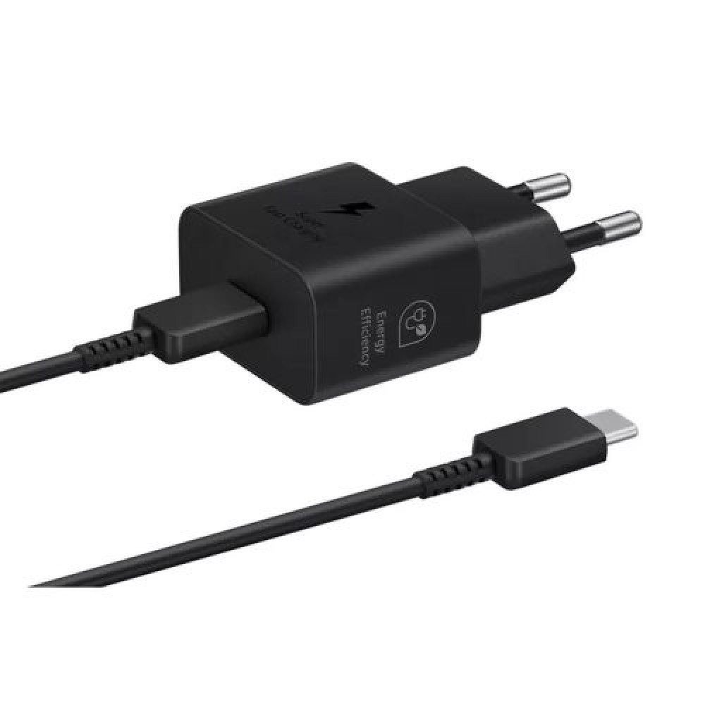 Φωτογραφία προϊόντος: Samsung T2510 Fast Travel Charger 25W Type-C To Type C Black