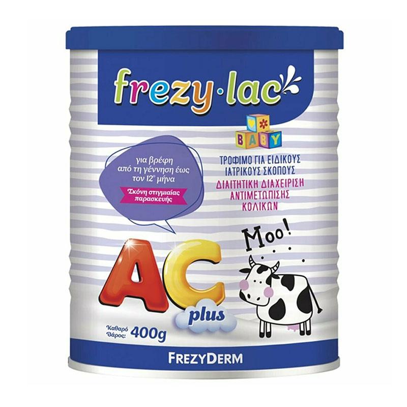 Φωτογραφία προϊόντος: FREZYDERM Frezylac AC Plus Βρεφικό Γάλα Αντιμετώπισης Κολικών 0-12m 400gr