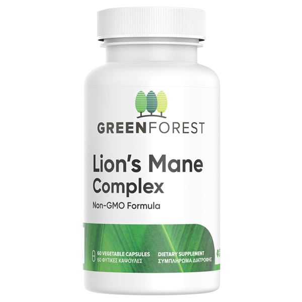Φωτογραφία προϊόντος: NATURAL VITAMINS Green Forest Lion's Mane Complex, 60veg.caps