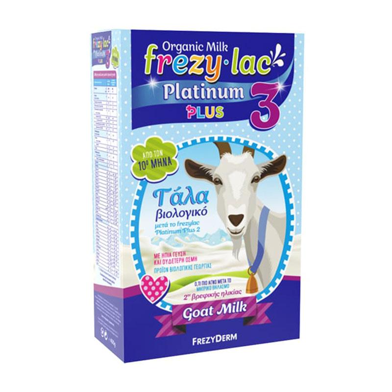 Φωτογραφία προϊόντος: FREZYDERM Frezylac Platinum Plus 3 Κατσικίσιο Βιολογικό Γάλα από 10m+, 400g