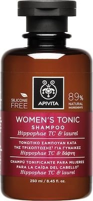 Φωτογραφία προϊόντος: APIVITA Women's Tonic Shampoo Τονωτικό Σαμπουάν Γυναικείας Τριχόπτωσης με Hippophae TC & Δάφνη 250ml