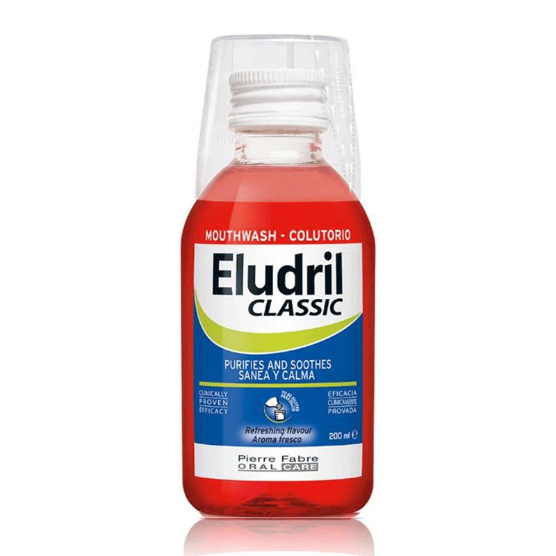 Φωτογραφία προϊόντος: Elgydium Eludril Classic Στοματικό Διάλυμα για την Περιστασιακή Αιμορραγία των Ούλων, 200ml