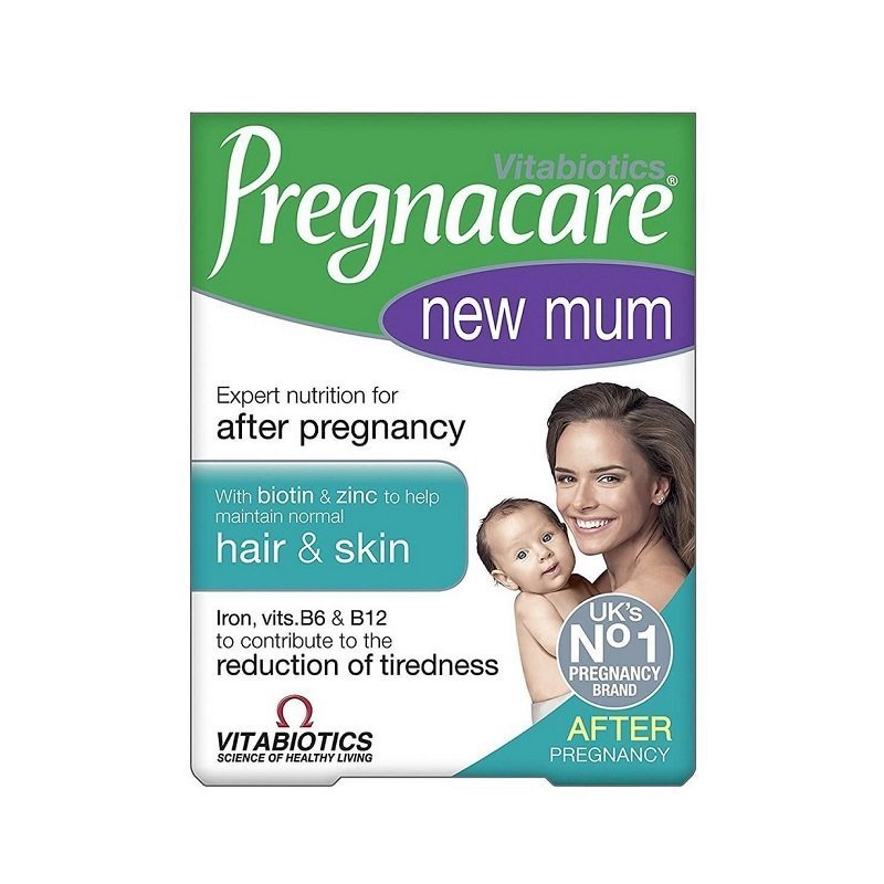 Φωτογραφία προϊόντος: Vitabiotics Pregnacare New Mum Συμπλήρωμα Διατροφής Μετά Την Εγκυμοσύνη 56 Ταμπλέτες