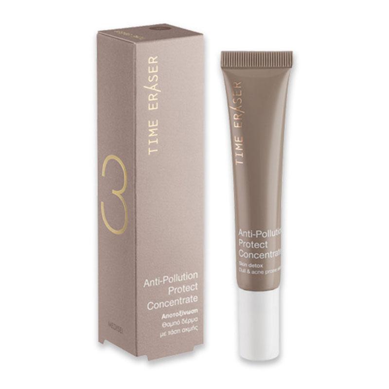 Φωτογραφία προϊόντος: Medisei Time Eraser Anti-Pollution Protect Serum Ορός Προσώπου Για Αποτοξίνωση Για Θαμπές Επιδερμίδες 20ml