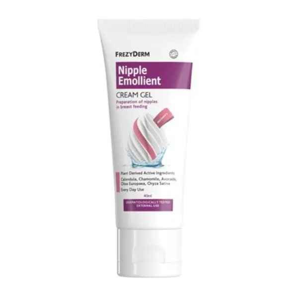 Φωτογραφία προϊόντος: Frezyderm Nipple Emollient Cream-Gel Μαλακτική Κρέμα για τις θηλές 40ml