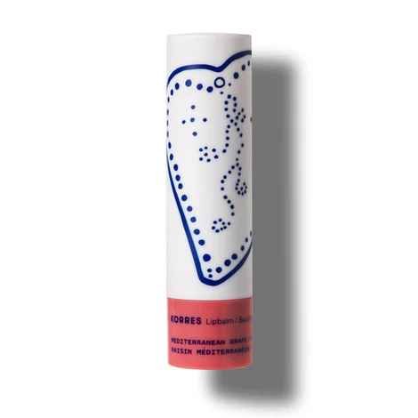 Φωτογραφία προϊόντος: Korres Lip Balm Mediterranean Grape Tinded Εντατική Ενυδατική Φροντίδα για τα Χείλη με Λαμπερό Χρώμα από Σταφύλι 4.5g