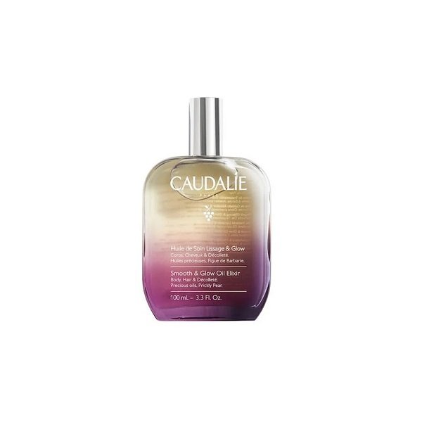 Φωτογραφία προϊόντος: Caudalie Smooth & Glow Body Elixir, Έλαιο Φραγκόσυκου για Σώμα Μαλλιά & Ντεκολτέ 100ml