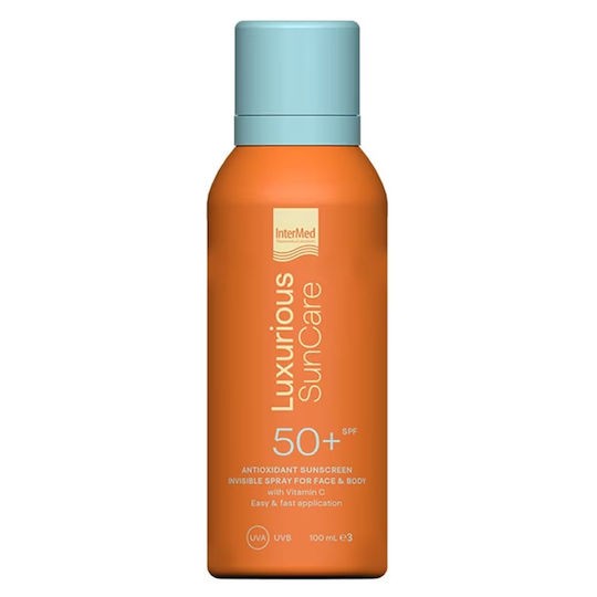 Φωτογραφία προϊόντος: INTERMED Luxurious Suncare Antioxidant Sunscreen Invisible Spray SPF 50+100ML