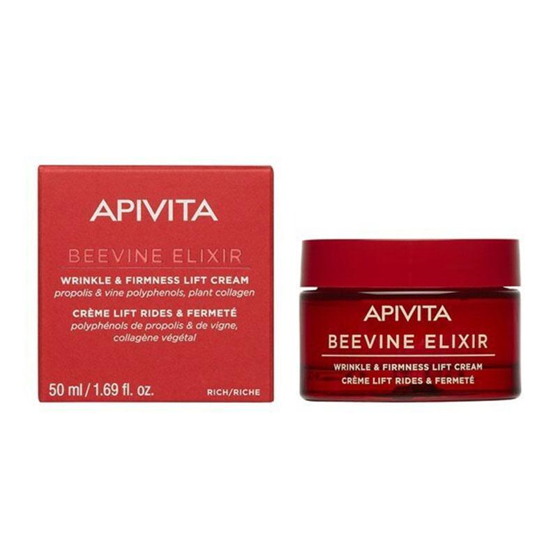 Φωτογραφία προϊόντος: APIVITA Beevine Elixir Wrinkle &amp; Firmness Lift Cream Rich - Αντιρυτιδική Κρέμα Ημέρας Πλούσιας Υφής 50ml