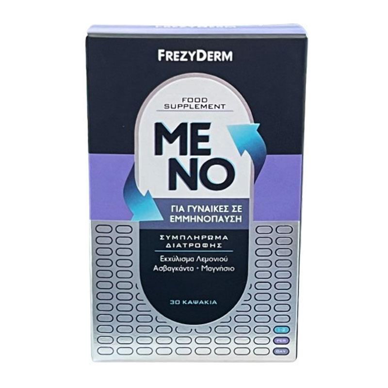 Φωτογραφία προϊόντος: Frezyderm Meno Συμπλήρωμα Διατροφής Για Γυναίκες Στην Εμμηνόπαυση 30 καψάκια