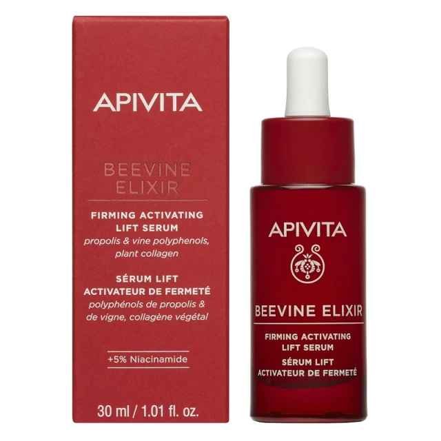 Φωτογραφία προϊόντος: Apivita Beevine Elixir Ορός Serum Ενεργοποίησης Για Σύσφιξη & Lifting 30ml