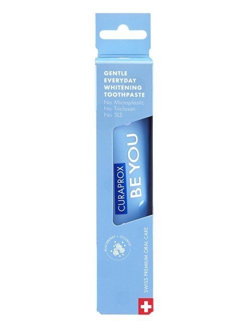 Φωτογραφία προϊόντος: CURAPROX Be You Toothpaste, Βατόμουρο &amp; Γλυκόριζα, Οδοντόκρεμα Φυσικής Λεύκανσης 60ml