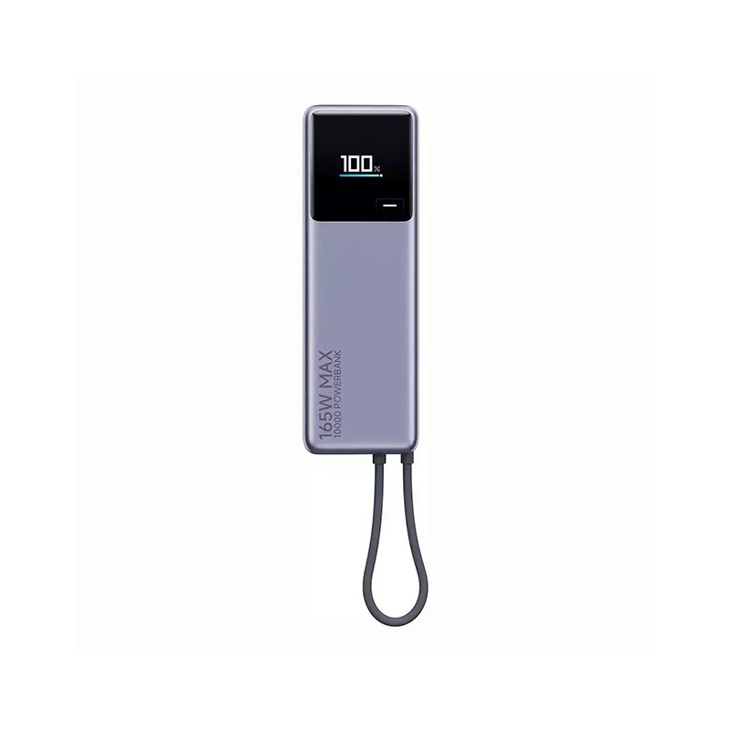 Φωτογραφία προϊόντος: Xiaomi 165W Power Bank 10000mAh Integrated Cable Gray (BHR9361GL)