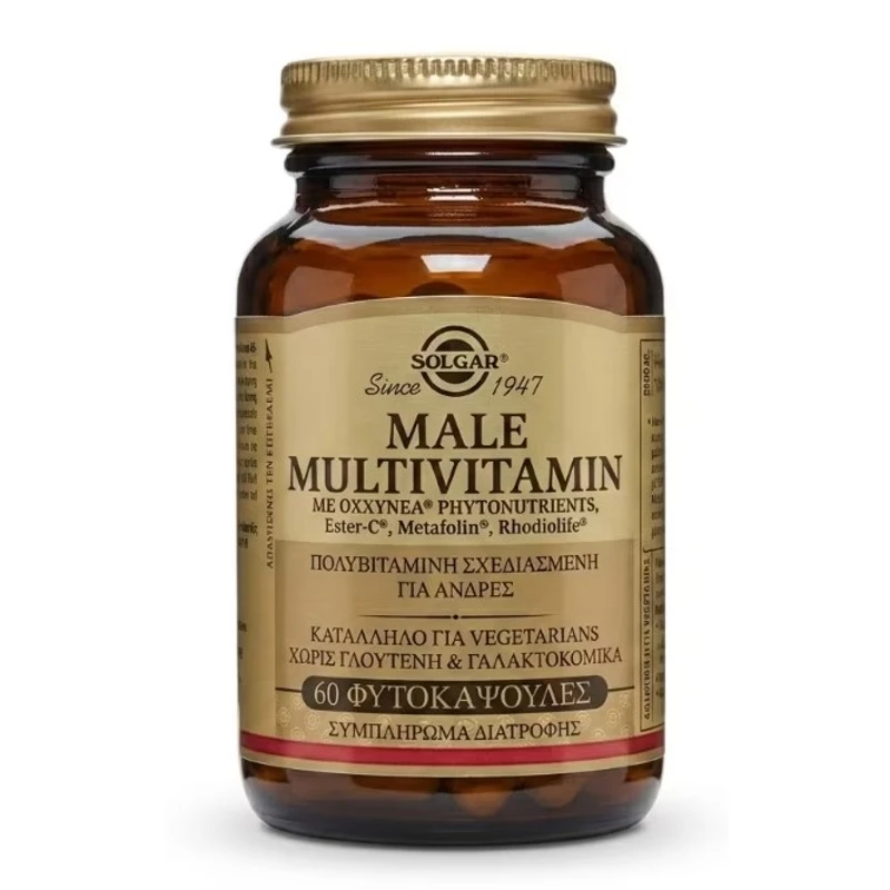 Φωτογραφία προϊόντος: SOLGAR Male Multivitamin 60caps