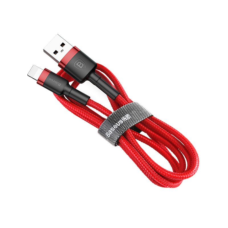 Φωτογραφία προϊόντος: Baseus Cafule Καλώδιο USB σε Lightning - Κόκκινο, 1m