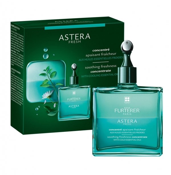 Φωτογραφία προϊόντος: Rene Furterer Astera Fresh Συμπυκνωμένος Δροσερός Ορός Καταπράυνσης για Ερεθισμένο Τριχωτό 50ml