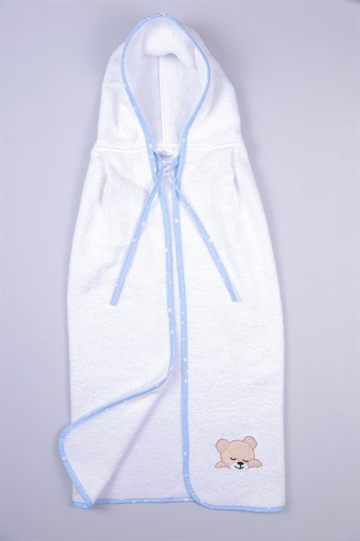 Φωτογραφία προϊόντος: DIMcol ΚΑΠΑ bebe SLEEPING BEARS CUB 11 75X85 ΛΕΥΚΟ/ΣΙΕΛ Cotton 100%