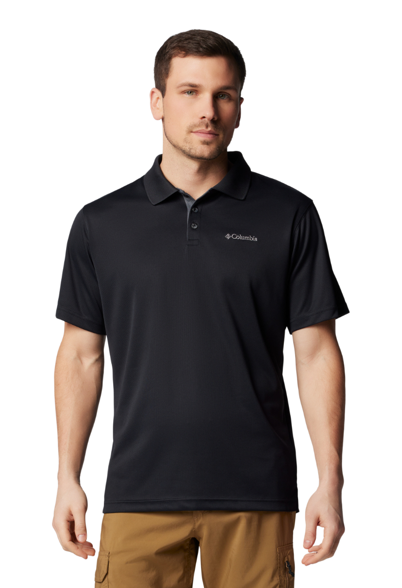 Φωτογραφία προϊόντος: COLUMBIA ΑΝΔΡΙΚΗ POLO ΜΠΛΟΥΖΑ COLUMBIA UTILIZER ΚΟΝΤΟΜΑΝΙΚΗ ΜΑΥΡΟ