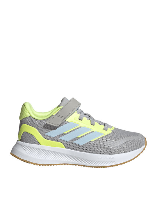 Φωτογραφία προϊόντος: Adidas Runfalcon 5 El C Αθλητικά Παιδικά Παπούτσια Running με Σκρατς Γκρι