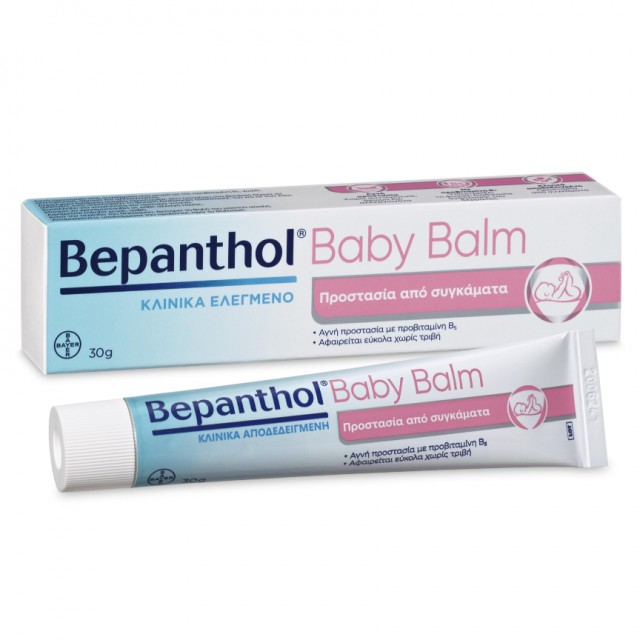 Φωτογραφία προϊόντος: BEPANTHOL Baby Balm Αλοιφή για Διπλή Προστασία &amp; Ανακούφιση από Συγκάματα στα Μωρά, 30gr