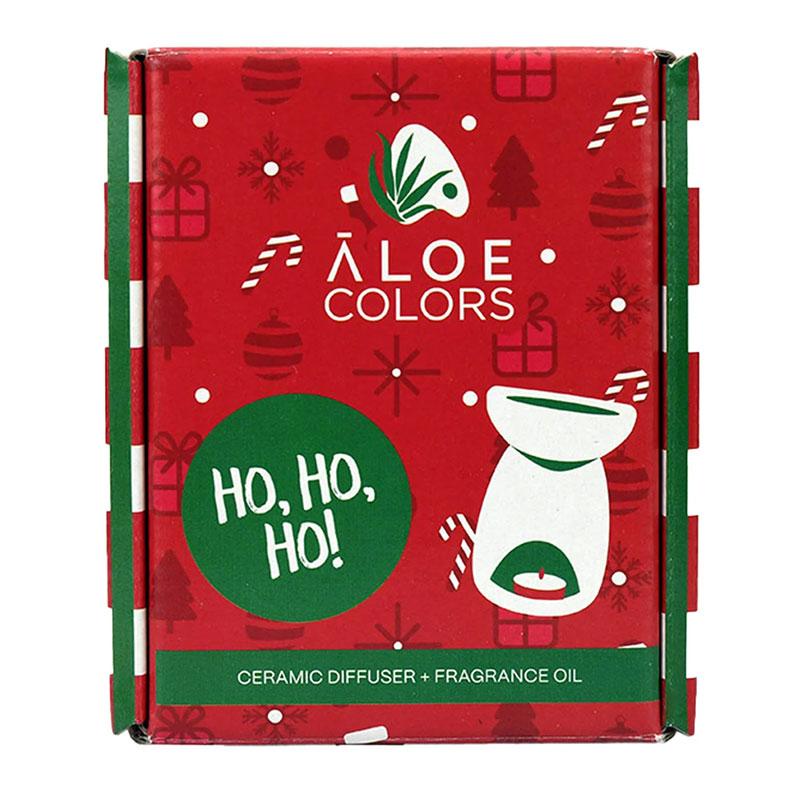 Φωτογραφία προϊόντος: Aloe Plus ALOE COLORS - GIFT SET HO... HO... HO...! Ceramic Diffuser + Fragnance Oil