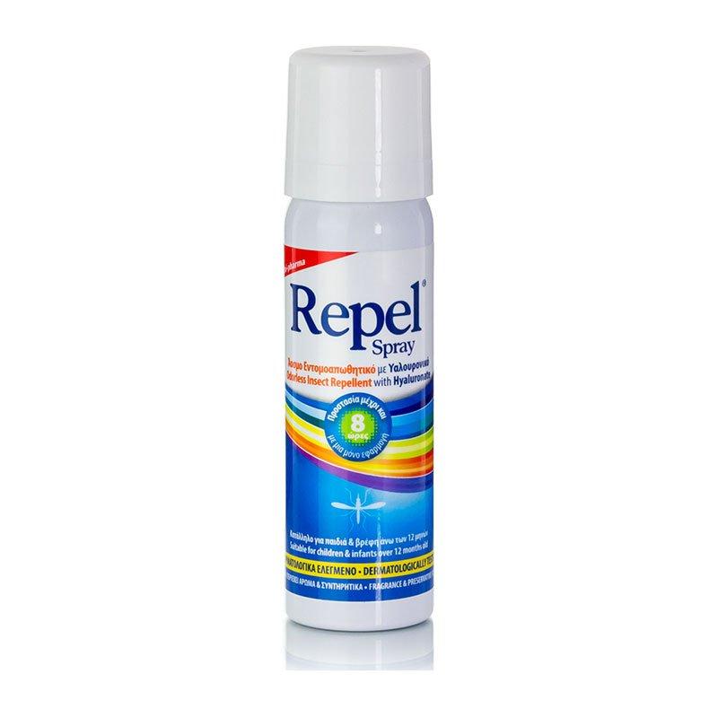 Φωτογραφία προϊόντος: UNI-PHARMA Repel Spray-Άοσμο Αντικουνουπικό 50ML
