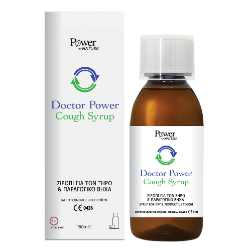 Φωτογραφία προϊόντος: POWER HEALTH Power Of Nature Doctor Power Σιρόπι για Ξηρό και Παραγωγικό Βήχα 150ml