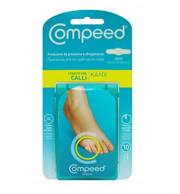 Φωτογραφία προϊόντος: Compeed Επιθέματα για Κάλους, Μεσαίο Μέγεθος 10τμχ