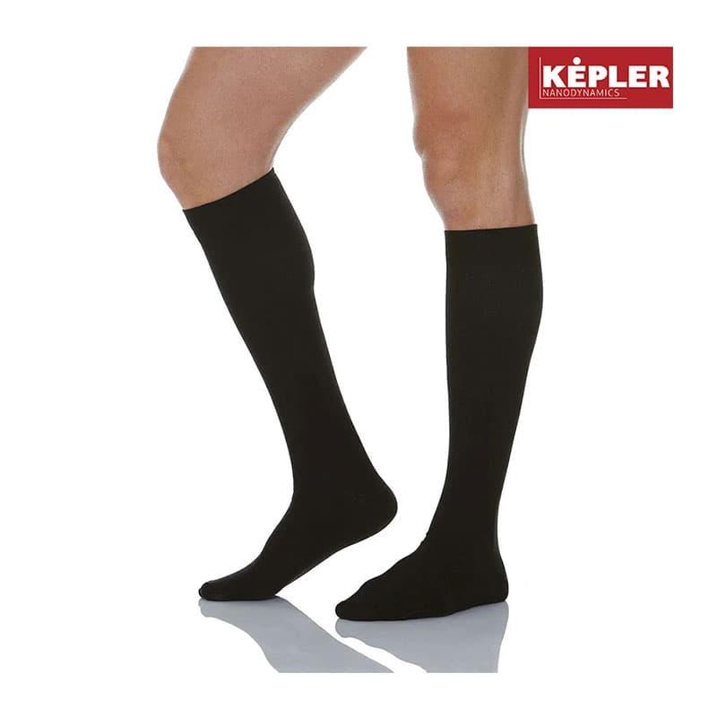 Φωτογραφία προϊόντος: Powerpharm Kepler Κάλτσες Διαβαθμισμένης Συμπίεσης 18-22 mmHg σε Μαύρο 1ζευγάρι