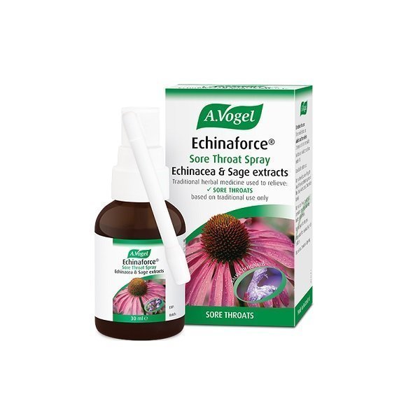 Φωτογραφία προϊόντος: A. Vogel A.Vogel Echinaforce Throat Spray κατά του Κρυολογήματος 30ml