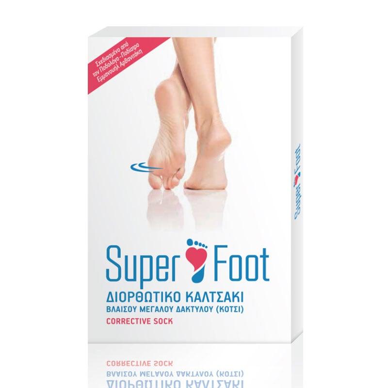 Φωτογραφία προϊόντος: Super Foot Διορθωτικό Καλτσάκι για το Κότσι 2τεμ.