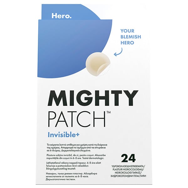 Φωτογραφία προϊόντος: HERO Mighty Patch Invisible+ Anti-Pimple Επιθέματα για Σπυράκια, 24τεμ