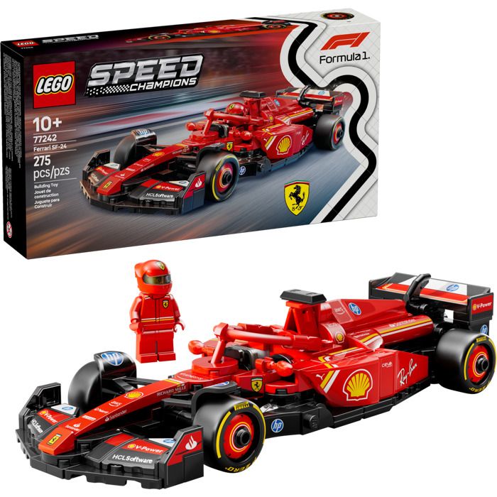 Φωτογραφία προϊόντος: LEGO Speed Champions: Αγωνιστικό Αυτοκίνητο Ferrari SF-24 F1 (77242)