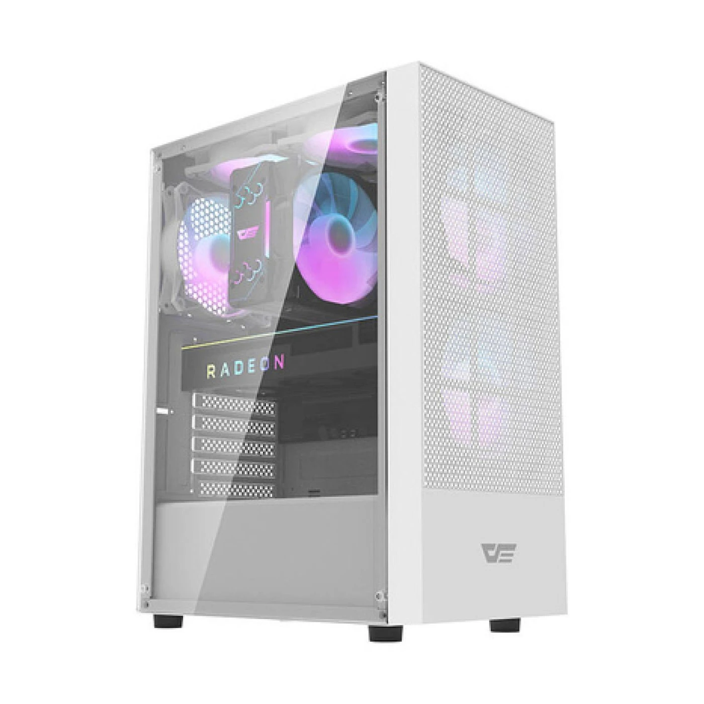 Φωτογραφία προϊόντος: Darkflash A290 Gaming Midi Tower &amp; 3 Fans Κουτί Υπολογιστή - Λευκό