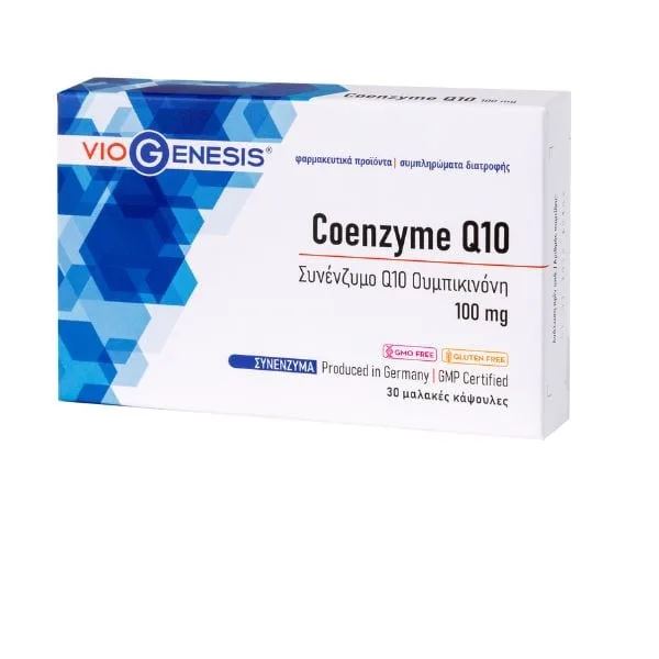 Φωτογραφία προϊόντος: VIOGENESIS COENZYME Q10 100MG X30