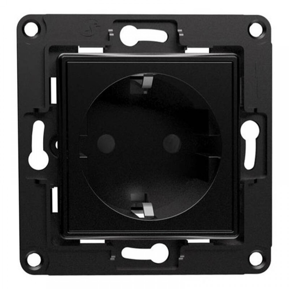 Φωτογραφία προϊόντος: Elvhx 3800235266335 | Shelly Wall Socket EU - Μαύρο