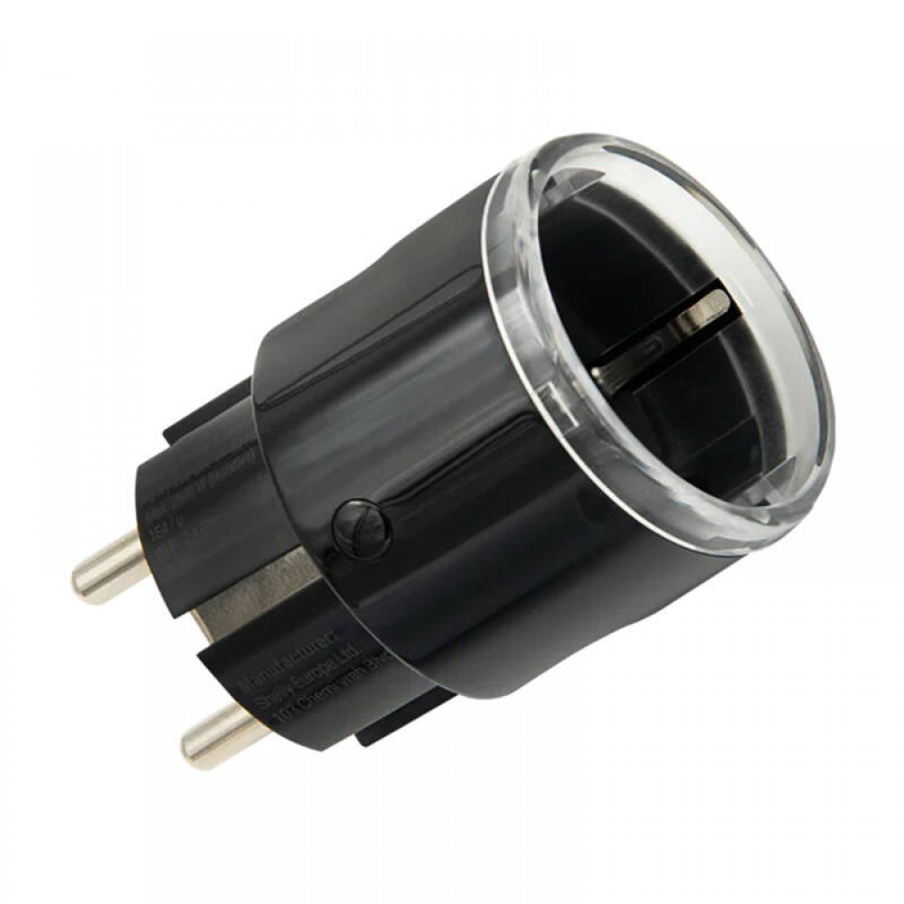 Φωτογραφία προϊόντος: Elvhx 3800235261859 | Shelly Plug S MTR Gen3 W (12A 2500W) - Μαύρο